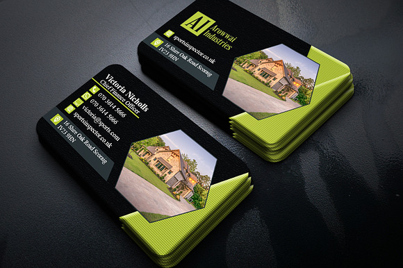 Minimal Business Card PSD Template preview 4
