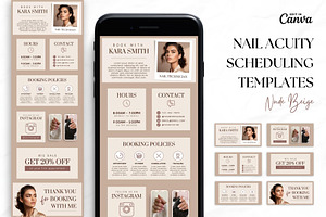 Nail Tech Acuity Scheduling • Canva