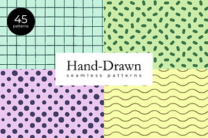 Hand-Drawn Pattern (or Texture), a Texture Graphic by Léo Alexandre