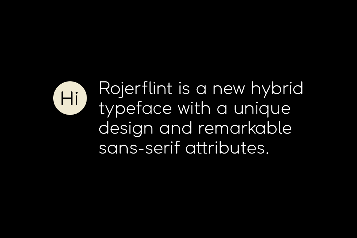ROJERFLINT - Unique Font Family, a Sans Serif Font by Designova® (Photo 2 of 12)