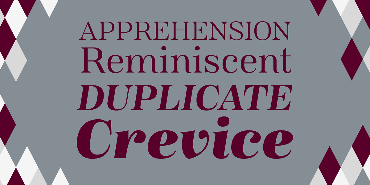 Magnel Display, a Serif Font by Eimantas Paskonis (Photo 2 of 6)