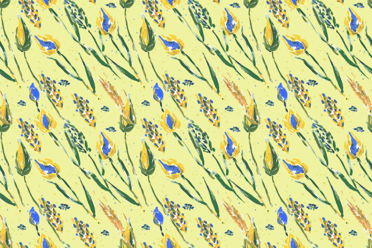 seamless watercolor patterns preview 2