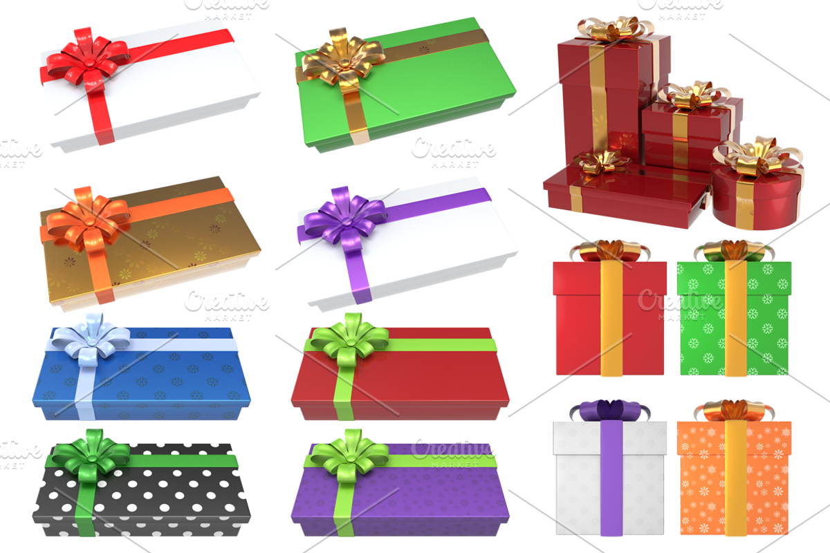 Gift Boxes Pack preview 3