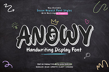 Anowy – Display Font
