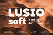 Lusio Soft, a Sans Serif Font by Larin Type Co. (Thumbnail 1 of 15)