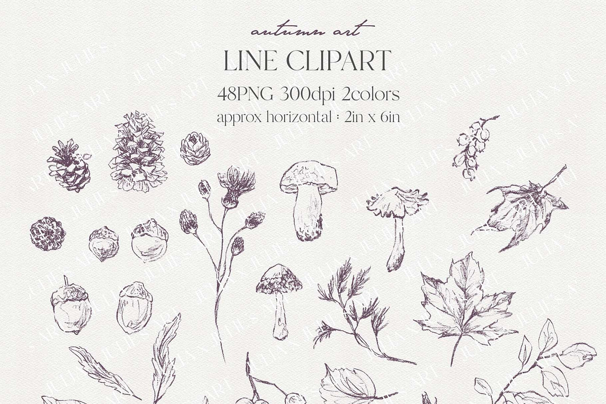 fall pumpkin clipart, an Illustration by JULIA x JULIE's ART (Photo 8 of 20)