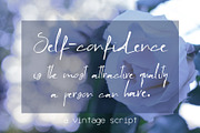 Moccem Font, a Script Font by SophieSaxo (Thumbnail 8 of 9)