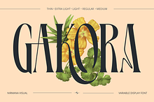 Gakora - Branding Logo Variable Font