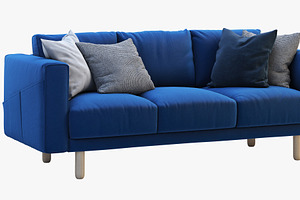 Ikea Sofas Set 25 Items 3d Model