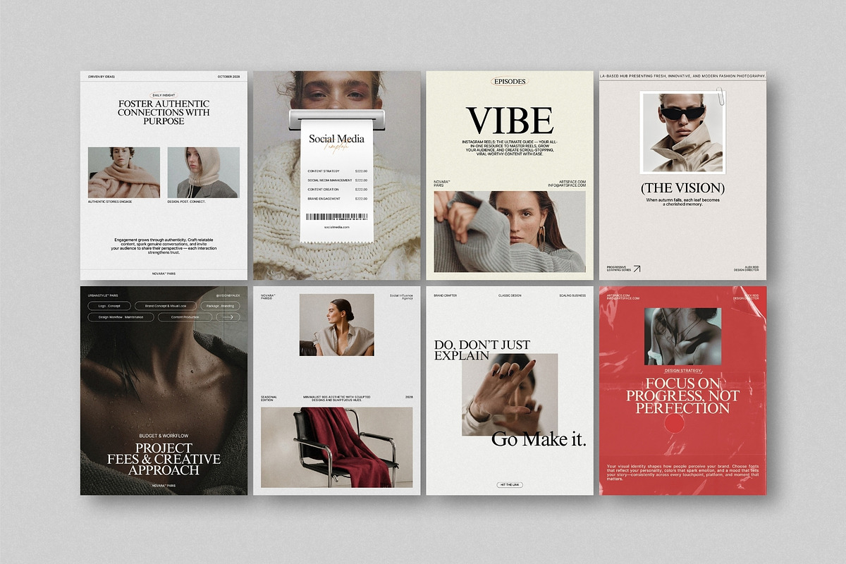 ZUNO | Instagram Post & Story (II), a Social Media Template by The Aesthetic Studio (Photo 3 of 10)