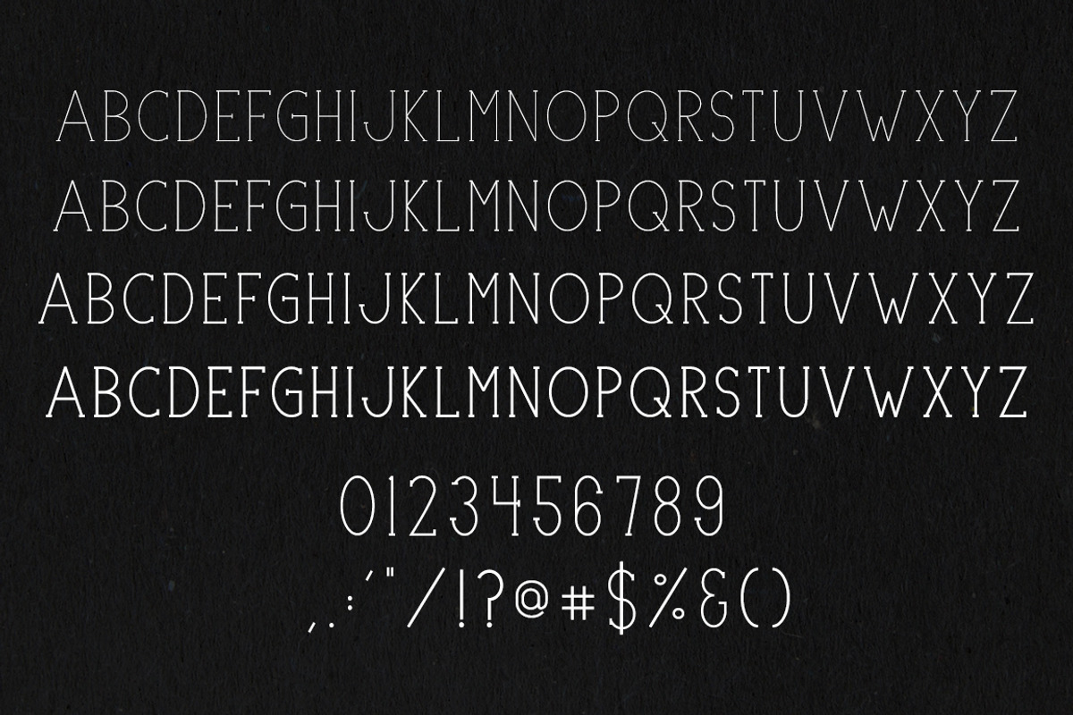 Portland Serif | A Multi-Weight Font preview 2