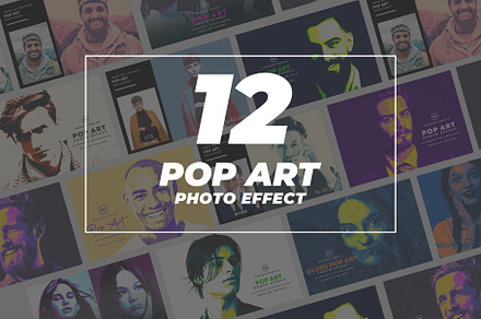 12 Pop Art Photo Effect