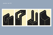 Blockscape - Isometric Shapes, an Object Graphic by Léo Alexandre (Thumbnail 17 of 18)