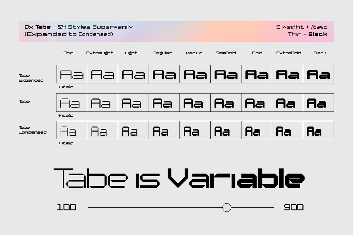 90% Off Jx Tabe Font Family, a Sans Serif Font by Jetsmax® Studio (Photo 4 of 10)