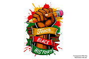 Juneteenth Trendy PNG Bundle, a Graphic by Black Gallery (Thumbnail 9 of 21)