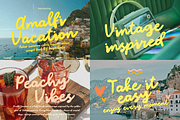 Retro Vibes Font Bundle Handwritten, a Script Font by Kaya Fonts (Thumbnail 13 of 22)