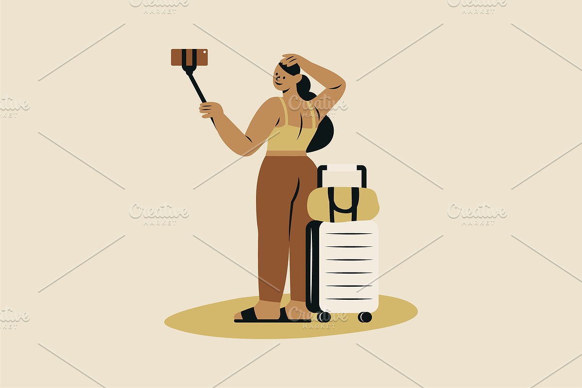 Influencer and Blogger Illustration, a Work Illustration by Jump Studio (Photo 8 of 10)