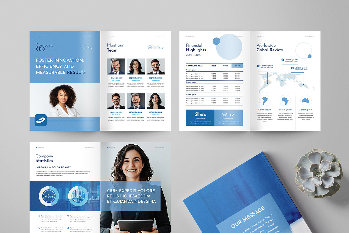 Company Profile | 16 Pages, a Brochure Template by BrochuresFactory (Photo 7 of 7)