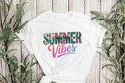 Summer Vibes Png, Summer Sublimation, an Illustration by RobertsArt (Thumbnail 5 of 7)