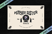 Psychic Sister Mystic Logo Brand Kit, a Branding & Logo Template by Dynamo Ultima (Thumbnail 16 of 21)