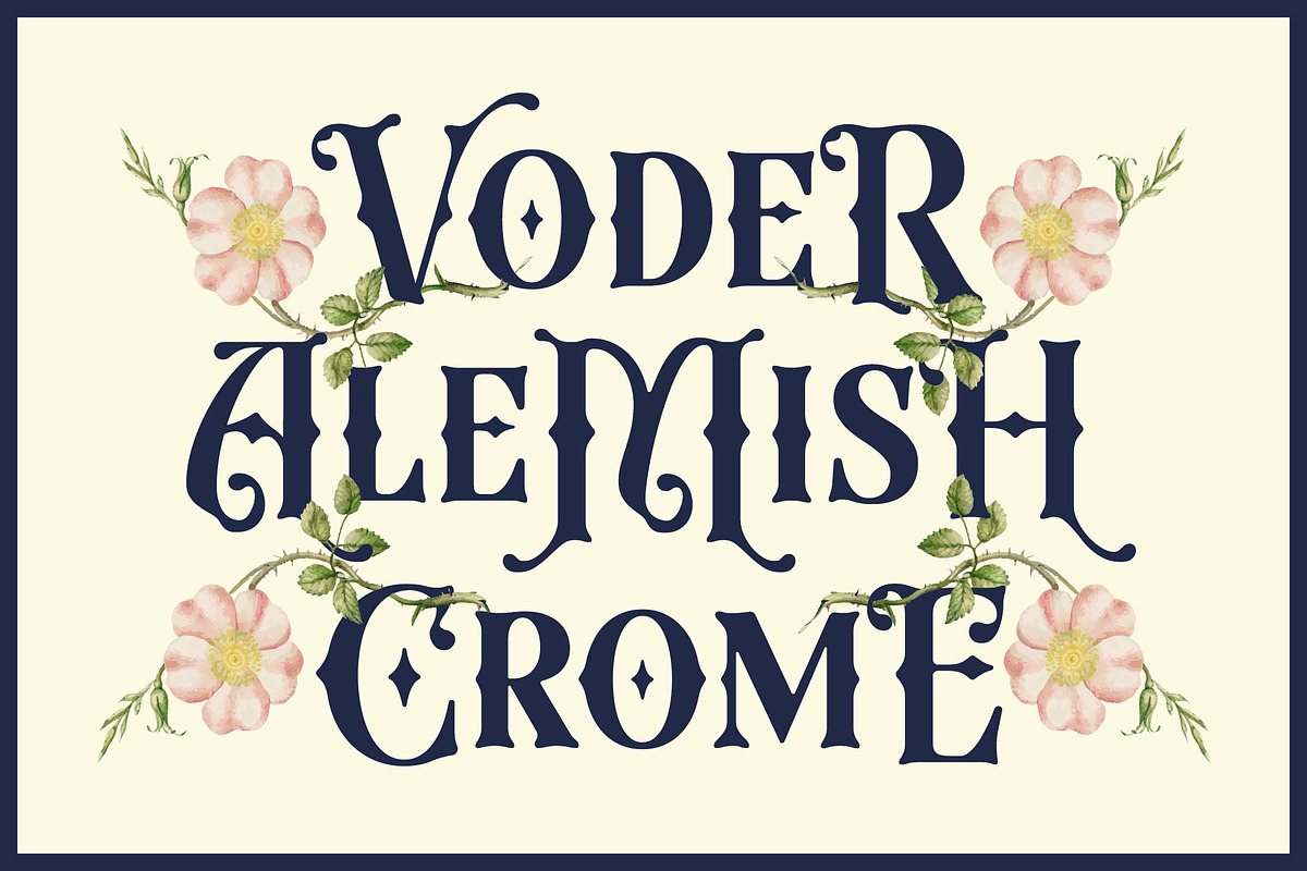 Harmesh - Classic Magical Fantasy, a Serif Font by Typia Nesia (Photo 6 of 12)