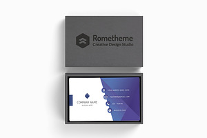 Business Card Box Mockup Template