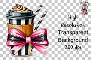 10 Pink Halloween Cup PNGBundle, a Graphic by Clipart Bloom (Thumbnail 8 of 11)