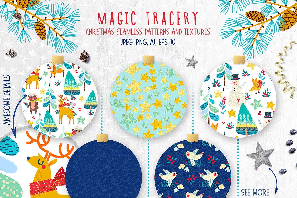 Christmas magic collection, an Object Graphic by KundolaArt (Photo 5 of 8)