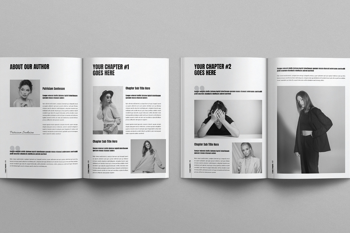 E-Book Template, a Brochure Template by E-Type (Photo 3 of 8)