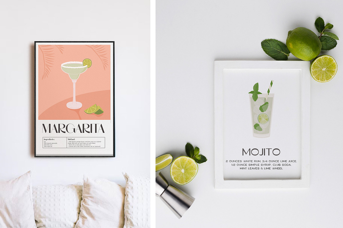 COCKTAIL O'CLOCK | Prints & Posters, a Decorative Illustration by millering (Photo 10 of 13)