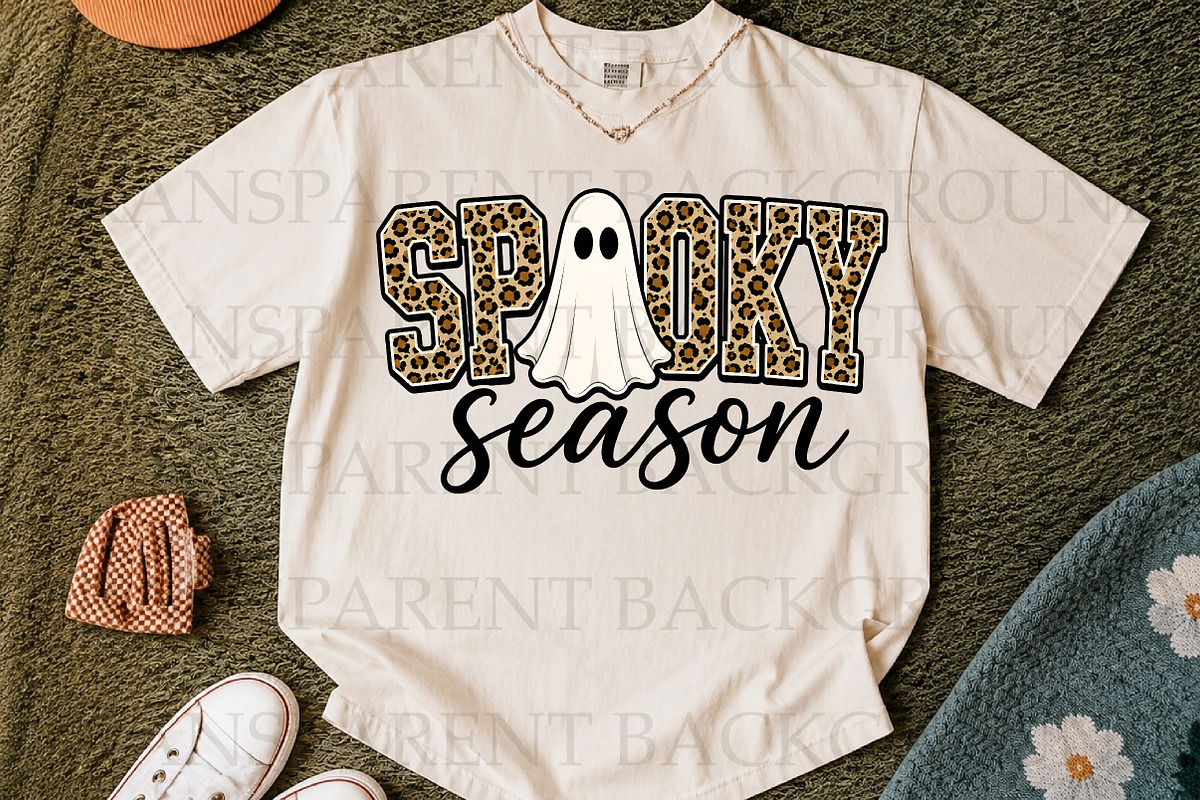 Spooky Season Ghost Fall Halloween, a Seasonal Illustration by Libby Wishes (Photo 2 of 3)