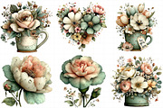 Mother's Day Flower Clipart, an Illustration by Daily.Designs (Thumbnail 5 of 8)