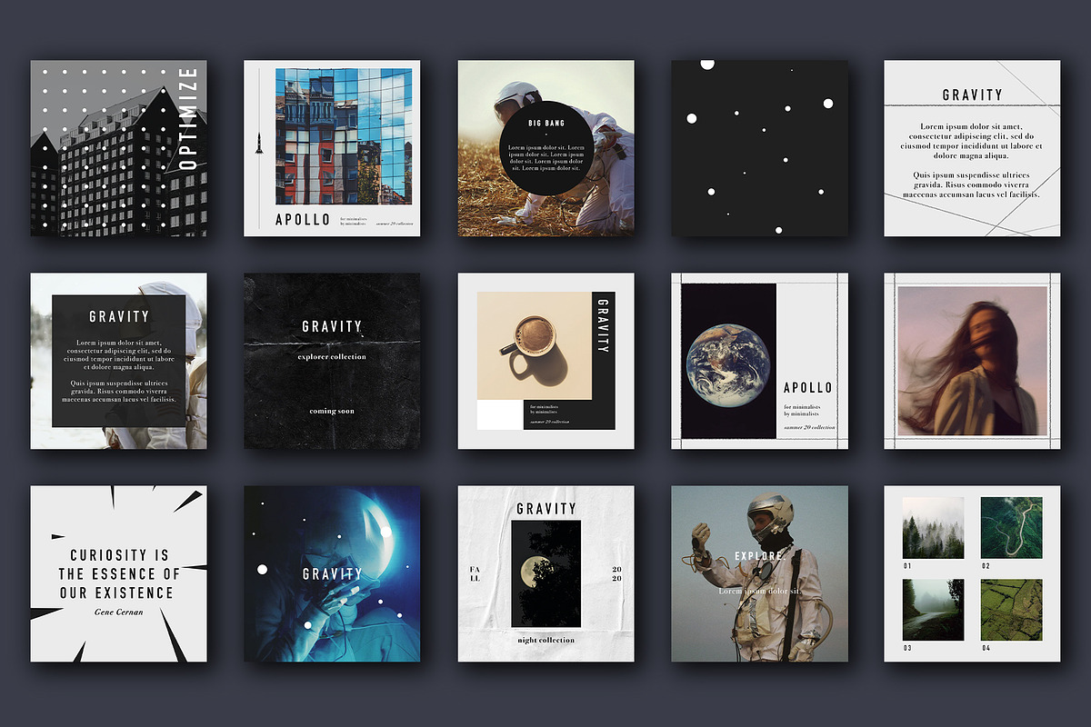 Gravity Animated Instagram Media Kit, a Social Media Template by Tangerine Nation (Photo 7 of 7)