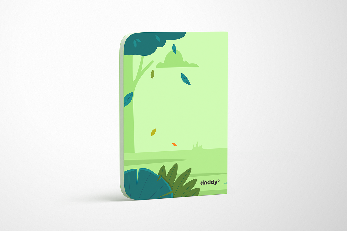 Rectangle Children's Book Mockup, a Print Template by Mockupdaddy