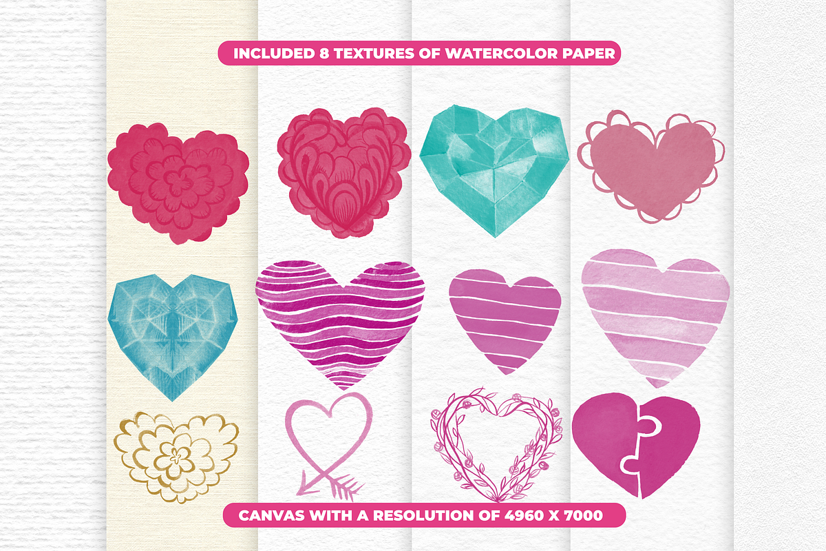 85 Romantic Brush Stamps Procreate, a Brush Add-On by Graphics Resources (Photo 4 of 11)