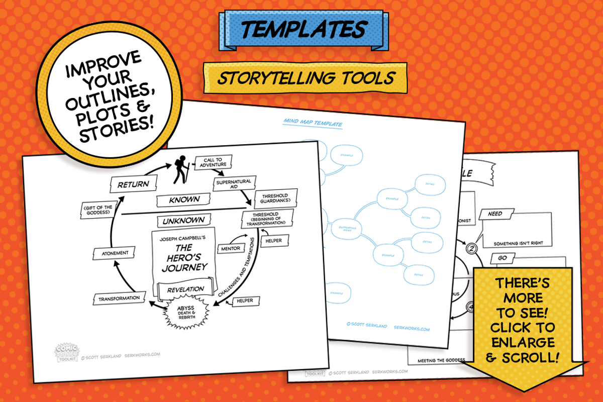 Comic Maker Toolkit, an Object Graphic by Serkworks Art Labs (Photo 15 of 17)