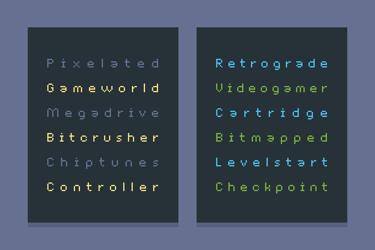 Pixora - Versatile Pixel Typeface, a Sans Serif Font by alpercakici (Photo 8 of 10)