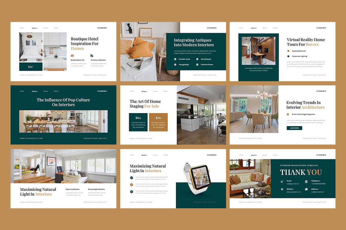 Interior - Modern Design Presentatio, a Presentation Template by Haidezign (Photo 4 of 4)
