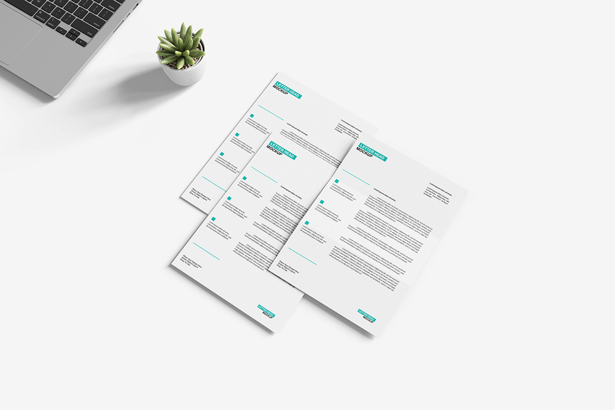 Letterhead Mockup, a Product Mockup by Indah (Photo 5 of 6)