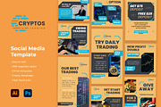 Cryptos Trading, a Social Media Template by kerismaker (Thumbnail 1 of 3)