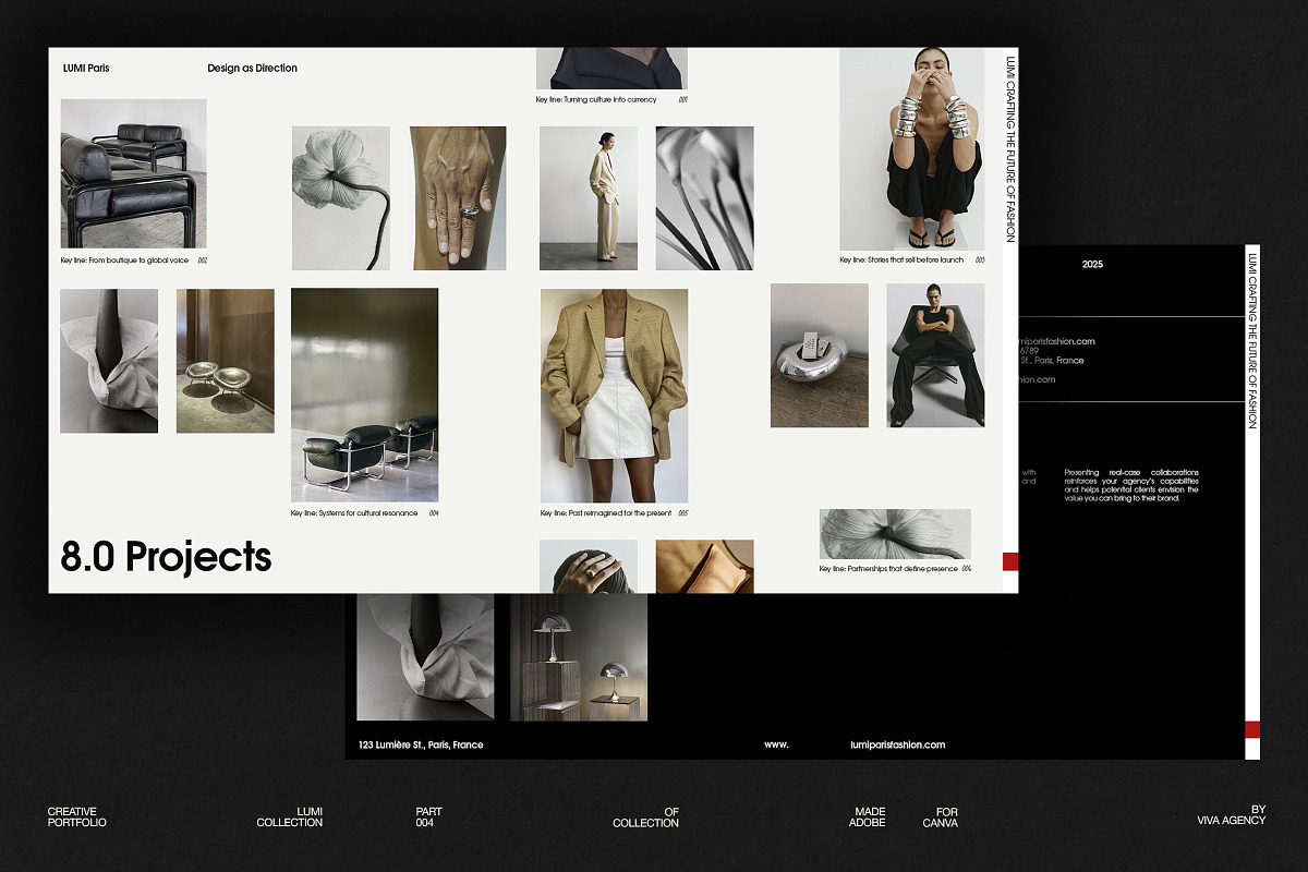 LUMI | Portfolio, a Presentation Template by Viva Agency (Photo 4 of 10)