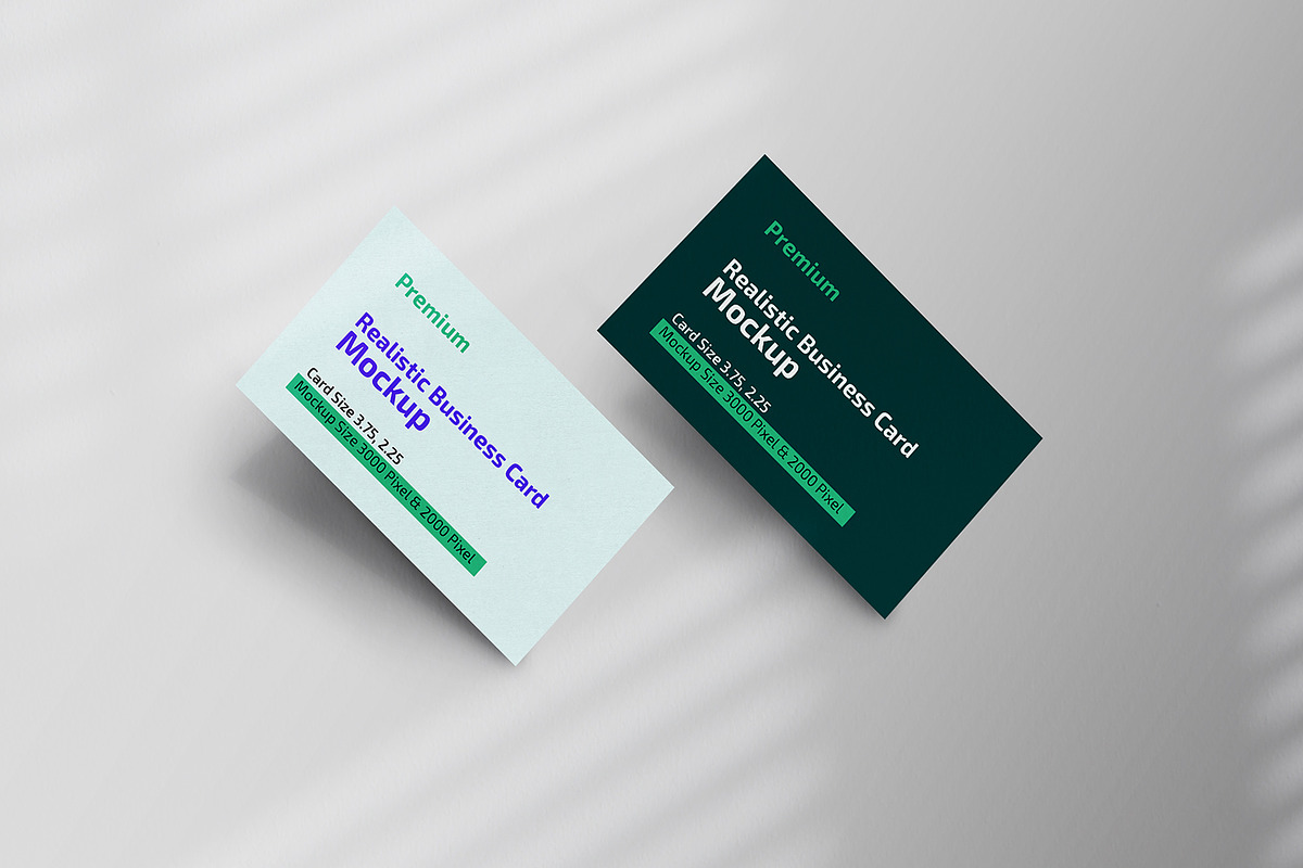 Realistic Business Card Mockup, a Print Template by MRI STUDIO (Photo 5 of 7)