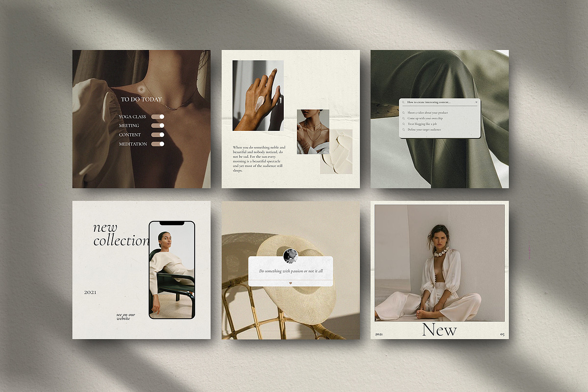 CANVA & PS/Paper love Instagram pack, a Social Media Template by Simple có (Photo 9 of 11)