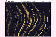 49 GOLD THREAD (2) Procreate Brushes, a Brush Add-On by Fashion Workshop Bkk (Thumbnail 8 of 10)