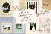 4 in 1: Cottagecore Print Bundle, a Background Graphic by Lidberia (Thumbnail 1 of 17)