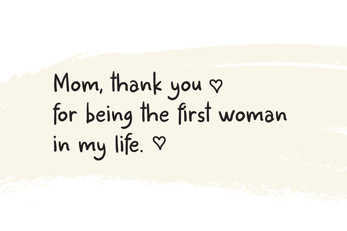One Story - Handwritten Font, a Font by Salamahtype (Photo 6 of 6)