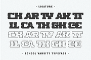 School Varsity - Condensed Slab, a Slab Serif Font by Pian45 Studio (Thumbnail 4 of 10)