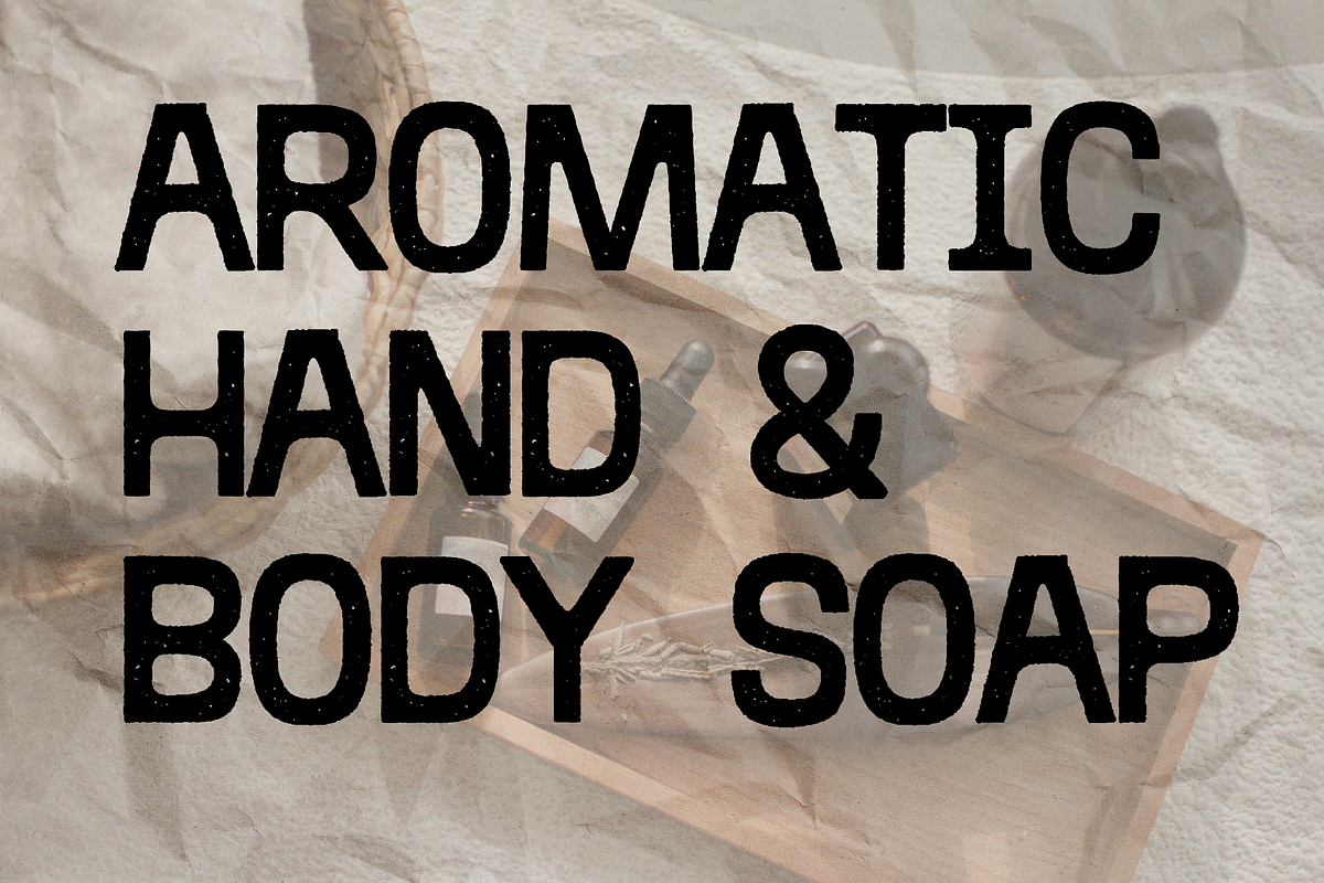 Crème Glacée: Vintage Sans Serif, a Sans Serif Font by The Gelato Type (Photo 13 of 14)