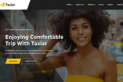 Taxiar Online Taxi Service WP Theme, a WordPress Template by CodeRevolution (Thumbnail 2 of 2)