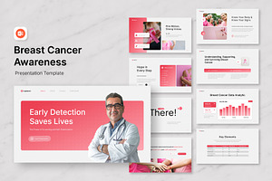 Breast Cancer Awareness PPT Template, a Presentation Template by Antstheme
